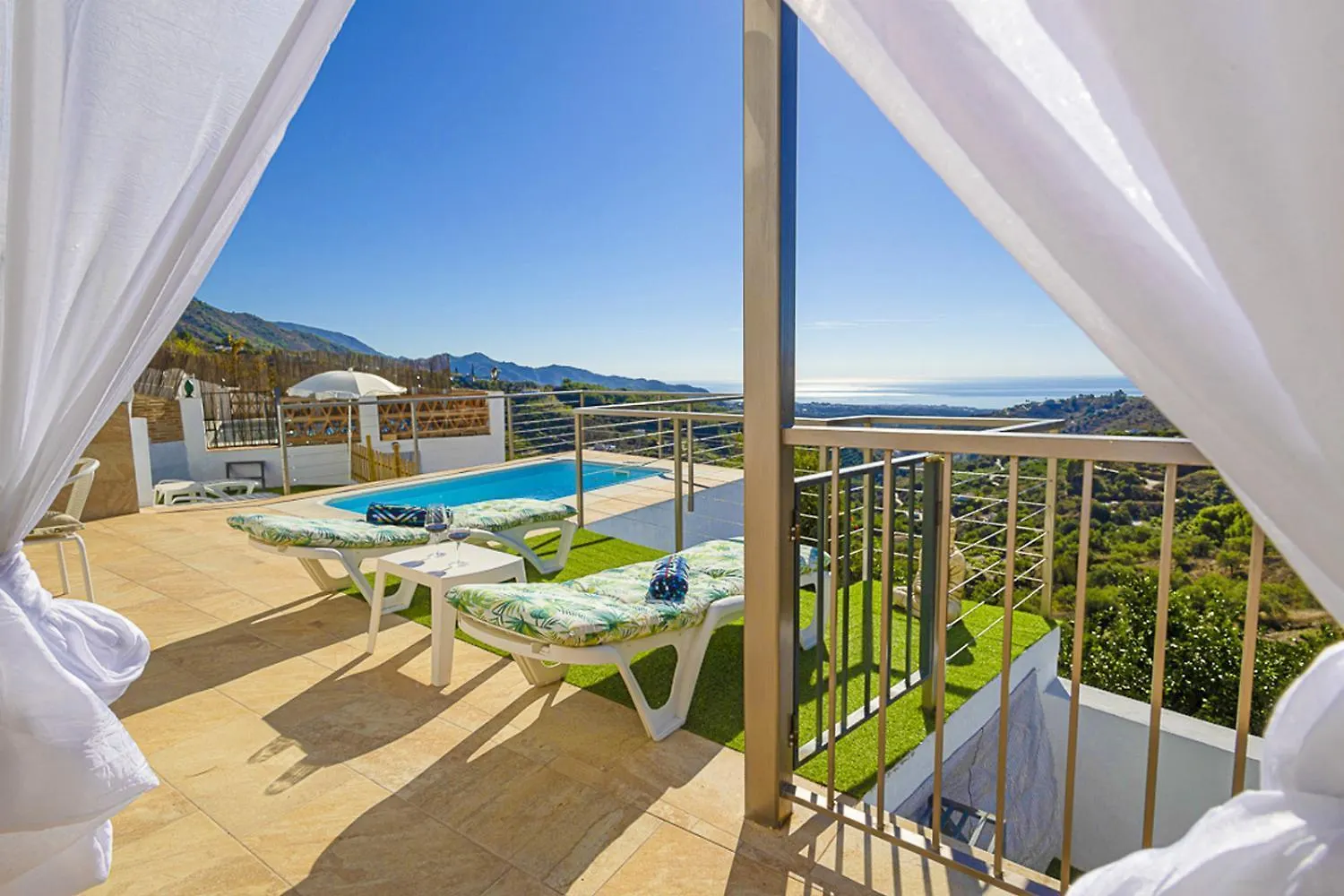 Villa El Cortijo Frigiliana Spanien